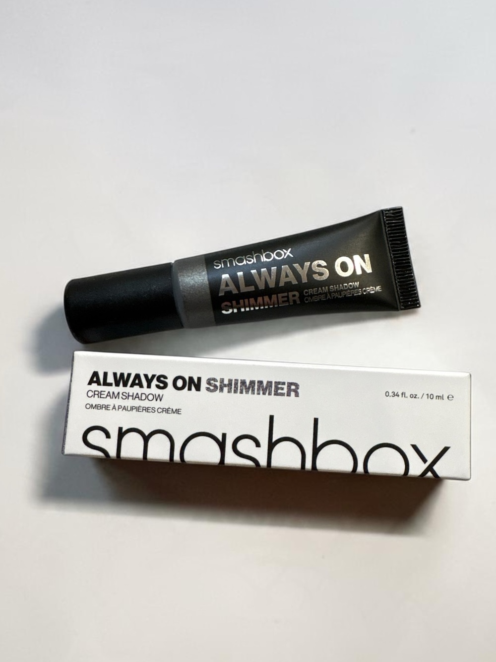 Smashbox Always On Shimmer Cream Shadow in Charcoal Shimmer